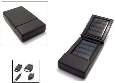 Portable mobile phone solar charger